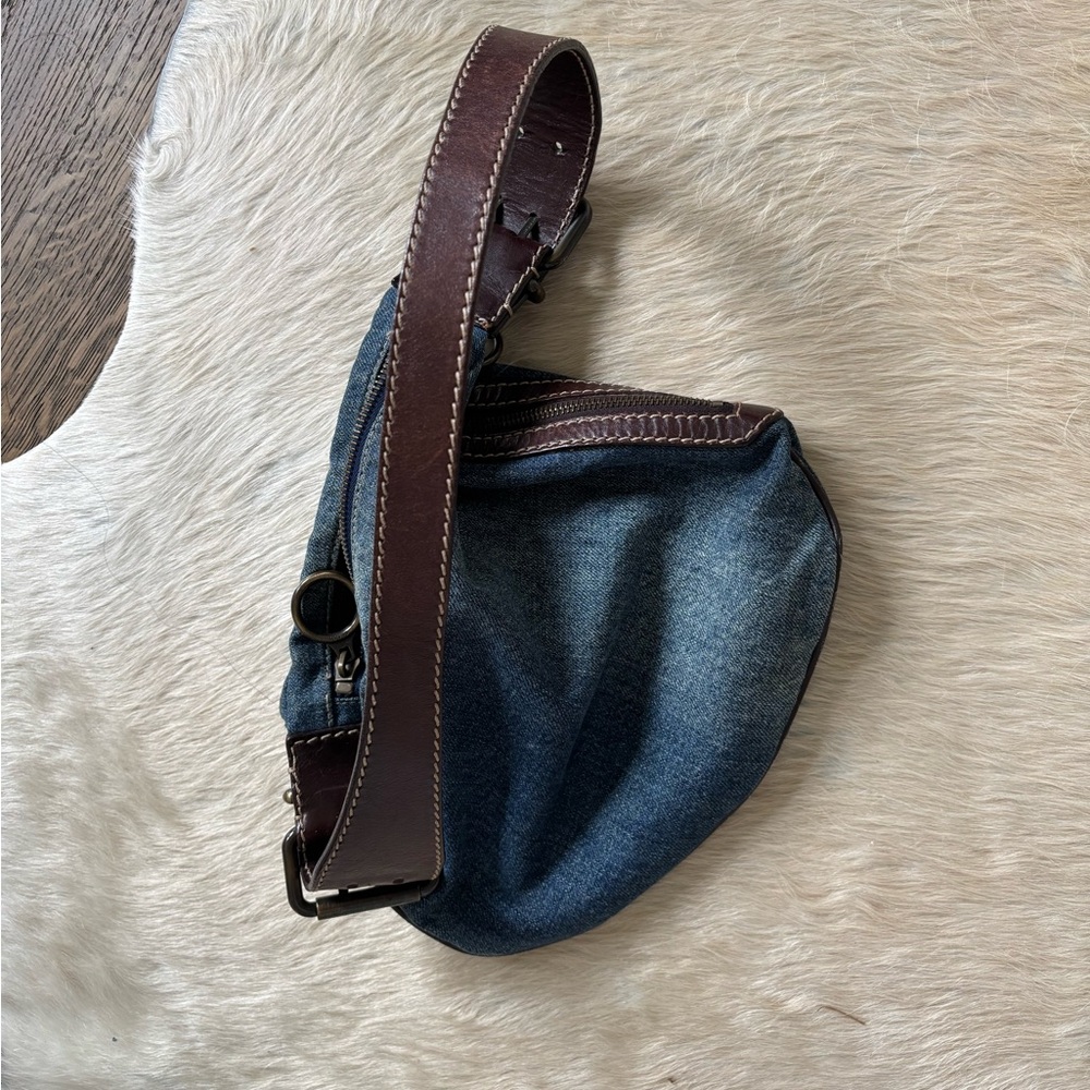 Fendi denim Oyster bag - Picture 12 of 12